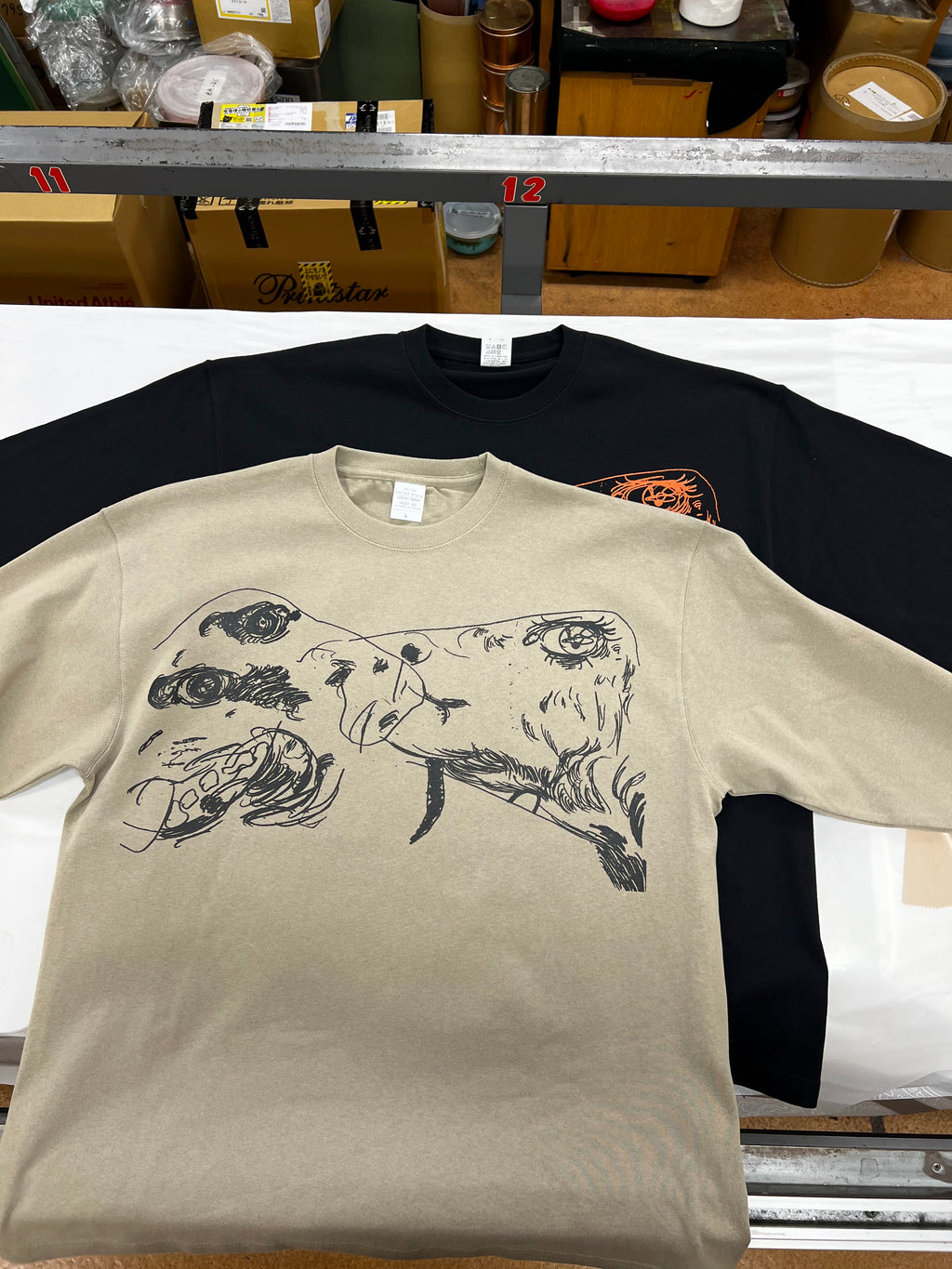 freeenergy 'Humanity' Tee — Beige