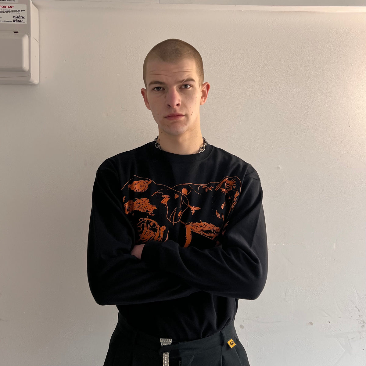 freeenergy 'Humanity' Tee — Black